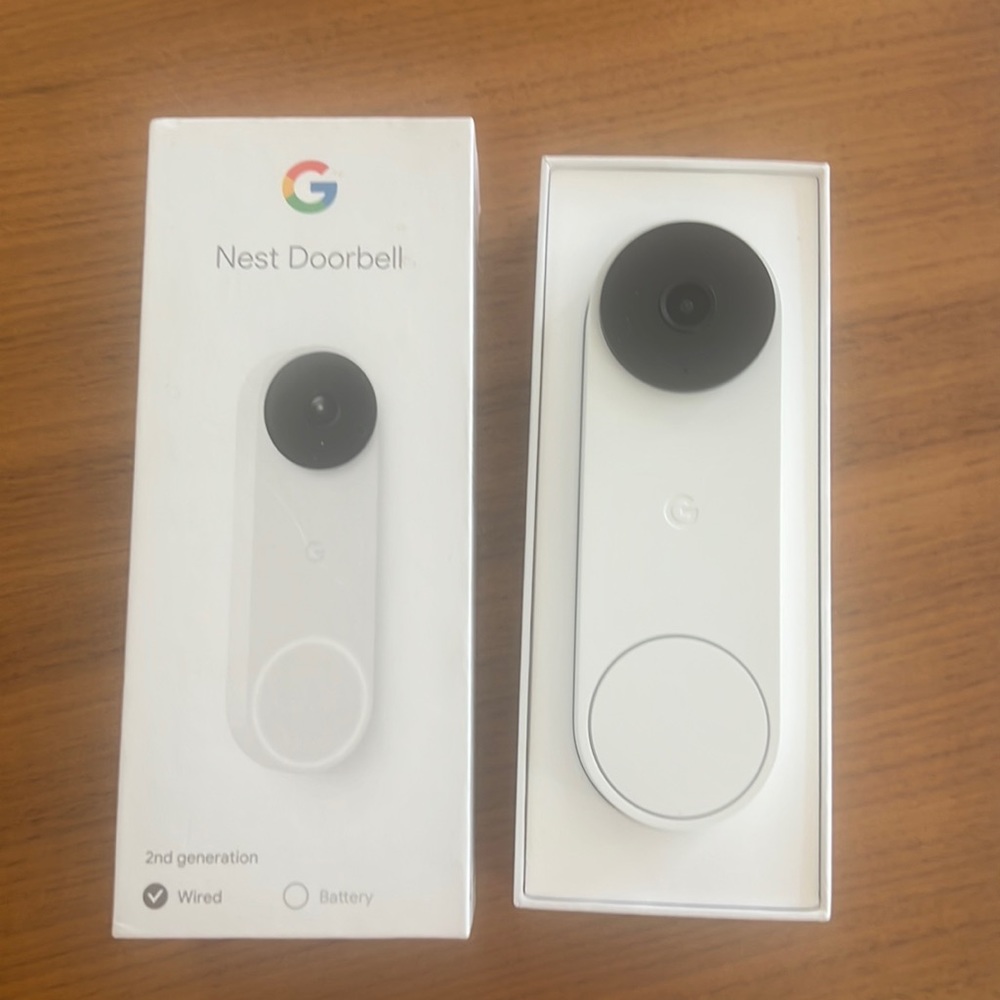 Google Nest Doorbell 2nd Generation Wired NEW